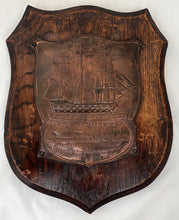 The Death of Vice-Admiral Horatio Viscount Nelson Centenary Plaque, Made with Copper from HMS Victory.