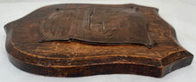 The Death of Vice-Admiral Horatio Viscount Nelson Centenary Plaque, Made with Copper from HMS Victory.