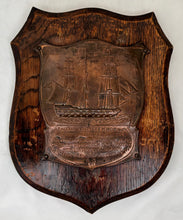 The Death of Vice-Admiral Horatio Viscount Nelson Centenary Plaque, Made with Copper from HMS Victory.
