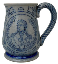 Vice Admiral Viscount Nelson Centenary Stoneware Portrait Mug, circa 1905.