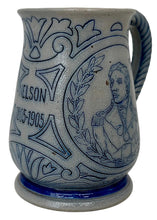 Vice Admiral Viscount Nelson Centenary Stoneware Portrait Mug, circa 1905.