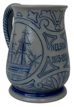 Vice Admiral Viscount Nelson Centenary Stoneware Portrait Mug, circa 1905.