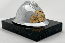 French Fireman's Helmet Desk Weight.