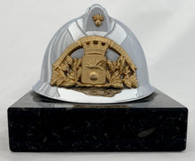 French Fireman's Helmet Desk Weight.