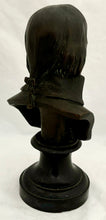 Napoleon Bonaparte, 19th Century Bronze Bust. After Louis-Simon Boizot.