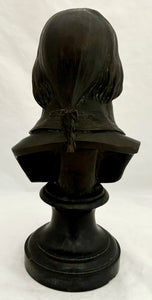 Napoleon Bonaparte, 19th Century Bronze Bust. After Louis-Simon Boizot.