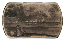 'Rippon Minster York', Ripon Cathedral Snuff Box. After Hearne, Byrne & Middiman.