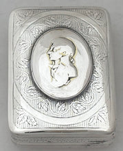 Vice Admiral Horatio Nelson, 1st Viscount Nelson, Silver Portrait Snuff Box. Birmingham 1805 William Pugh. 1.6 troy ounces.
