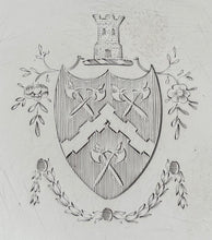 George II Silver Waiter, Provenance: Collection of Charlie & Shirley Watts. London 1753 William Justis. 9.9 troy ounces.