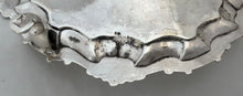 George II Silver Waiter, Provenance: Collection of Charlie & Shirley Watts. London 1753 William Justis. 9.9 troy ounces.