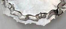 George II Silver Waiter, Provenance: Collection of Charlie & Shirley Watts. London 1753 William Justis. 9.9 troy ounces.