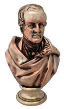 The Duke of Wellington, A Silver Plate on Copper Bust in the Manner of Elkington.