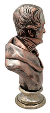 The Duke of Wellington, A Silver Plate on Copper Bust in the Manner of Elkington.