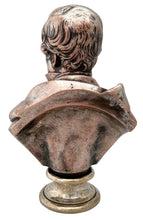 The Duke of Wellington, A Silver Plate on Copper Bust in the Manner of Elkington.