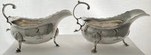 Georgian, George III, Pair of Silver Sauce Boats. London 1761 David Mowden. 14.2 troy ounces.