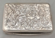 Austrian Silver Theseus Temple Snuff Box. Vienna 1848, 2.7 troy ounces.