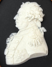 Admiral Adam Duncan, 1st Viscount Duncan, Wedgwood Black Jasperware Portrait Medallion. After John De Vaere.