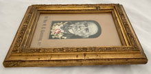 A Framed Stevengraph Silk Portrait of the Rt. Hon. William Gladstone.