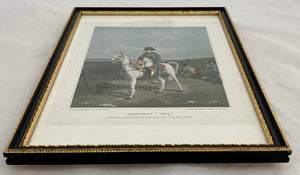 Napoleon Bonaparte 1814 Campaign Framed Print, after Meissonier.