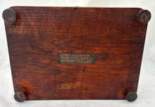 HMS Foudroyant, 1897 Wreck Salvaged Oak and Copper Inkstand.