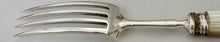 George IV Silver and Carved Mother of Pearl Dessert Knives & Forks for Twelve. Sheffield 1824 - 29, Aaron Hadfield.