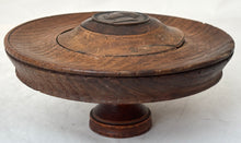 Admiral John Jervis, 1st Earl of St Vincent, Bronze Medal Inset into an Oak Tazza. Circa 1820 After George Mills.