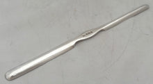 Victorian Silver Marrow Scoop. Sheffield 1895 Atkin Brothers. 1.2 troy ounces.