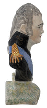 Emperor Alexander I of Russia, Early 19th Century Staffordshire Pottery Bust in the Manner of Wood and Caldwell.