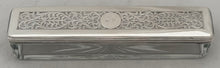 George IV Silver and Cut Glass Dressing Table Box. London 1829 Archibal Douglas. 2.3 troy ounces.