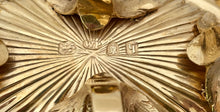 Four George III Silver Gilt Rams' Masks Salts. London 1783 William Pitts. 29.7 troy ounces.
