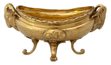 Four George III Silver Gilt Rams' Masks Salts. London 1783 William Pitts. 29.7 troy ounces.
