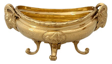 Four George III Silver Gilt Rams' Masks Salts. London 1783 William Pitts. 29.7 troy ounces.