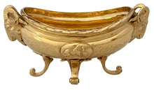 Four George III Silver Gilt Rams' Masks Salts. London 1783 William Pitts. 29.7 troy ounces.