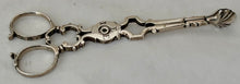 George III Pair of Silver Tea Tongs. London circa 1760, James Graham.