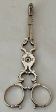 George III Pair of Silver Tea Tongs. London circa 1760, James Graham.