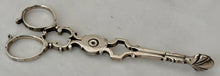 George III Pair of Silver Tea Tongs. London circa 1760, James Graham.