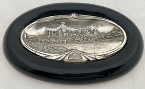 Silver Plated Relief Plaque of Windsor Castle.