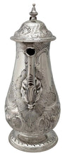 George III Silver Coffee Pot. London 1802 William Hall. 23.5 troy ounces.