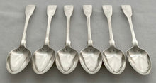 Georgian, George III, Six Silver Tablespoons. London 1812 Eley, Fearn & Chawner. 13.5 troy ounces.