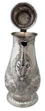 George III Silver Coffee Pot. London 1802 William Hall. 23.5 troy ounces.