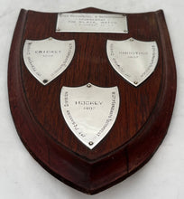 1st Peshawar Division, British Indian Army, Prize Shield, circa 1907.