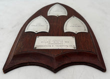 1st Peshawar Division, British Indian Army, Prize Shield, circa 1907.