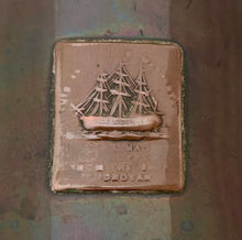 HMS Foudroyant Mug, Made of Copper from the 1897 Wreck.