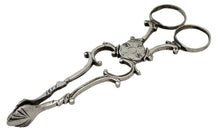 Mid 18th Century Pair of Irish Silver Tea Tongs.