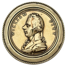 William Pitt The Younger Portrait Profile Snuff Box, circa 1806.