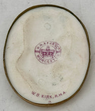 Duke of Wellington Parian Portrait Plaque, After William Boyton Kirk RHA, for W. H. Kerr & Co.