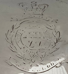 Victorian Pair of XIII Light Dragoons Silver Bon-Bon Dishes. London 1840 Benjamin Smith III. 19 troy ounces.
