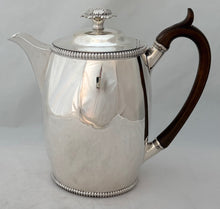 George IV Silver Coffee Biggin. Sheffield 1822 Howard, Battie & Hawksworth. 21.5 troy ounces.