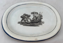 The Treaty of Paris and Peace of 1814, Pearlware Teapot Stand. Staffordshire, circa 1814.