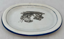 The Treaty of Paris and Peace of 1814, Pearlware Teapot Stand. Staffordshire, circa 1814.